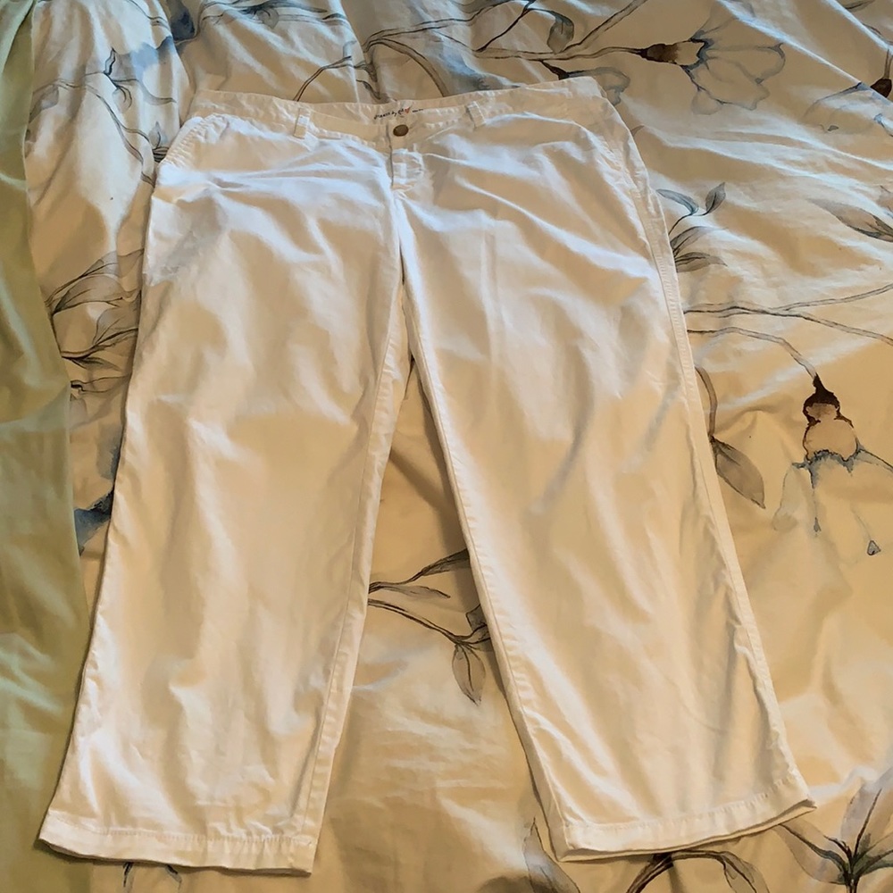 White Gap Khaki girlfriend size 14